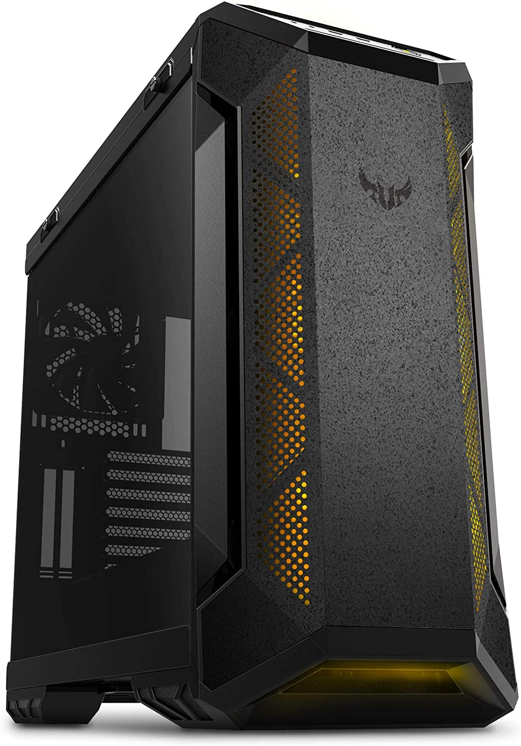         ASUS TUF Gaming GT501 Mid-Tower ATX PC Case – Tempered Glass & High Airflow