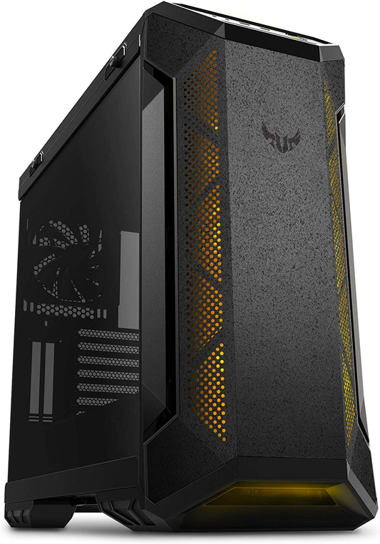         ASUS TUF Gaming GT501 Mid-Tower ATX PC Case – Tempered Glass & High Airflow